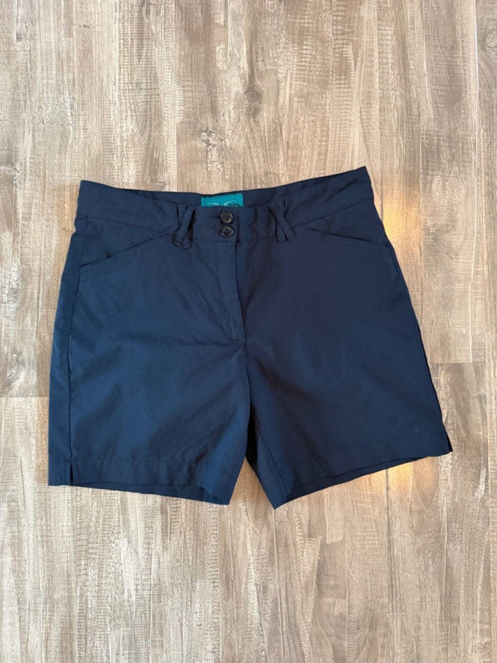 Women’s Navy Performance Bermuda Shorts